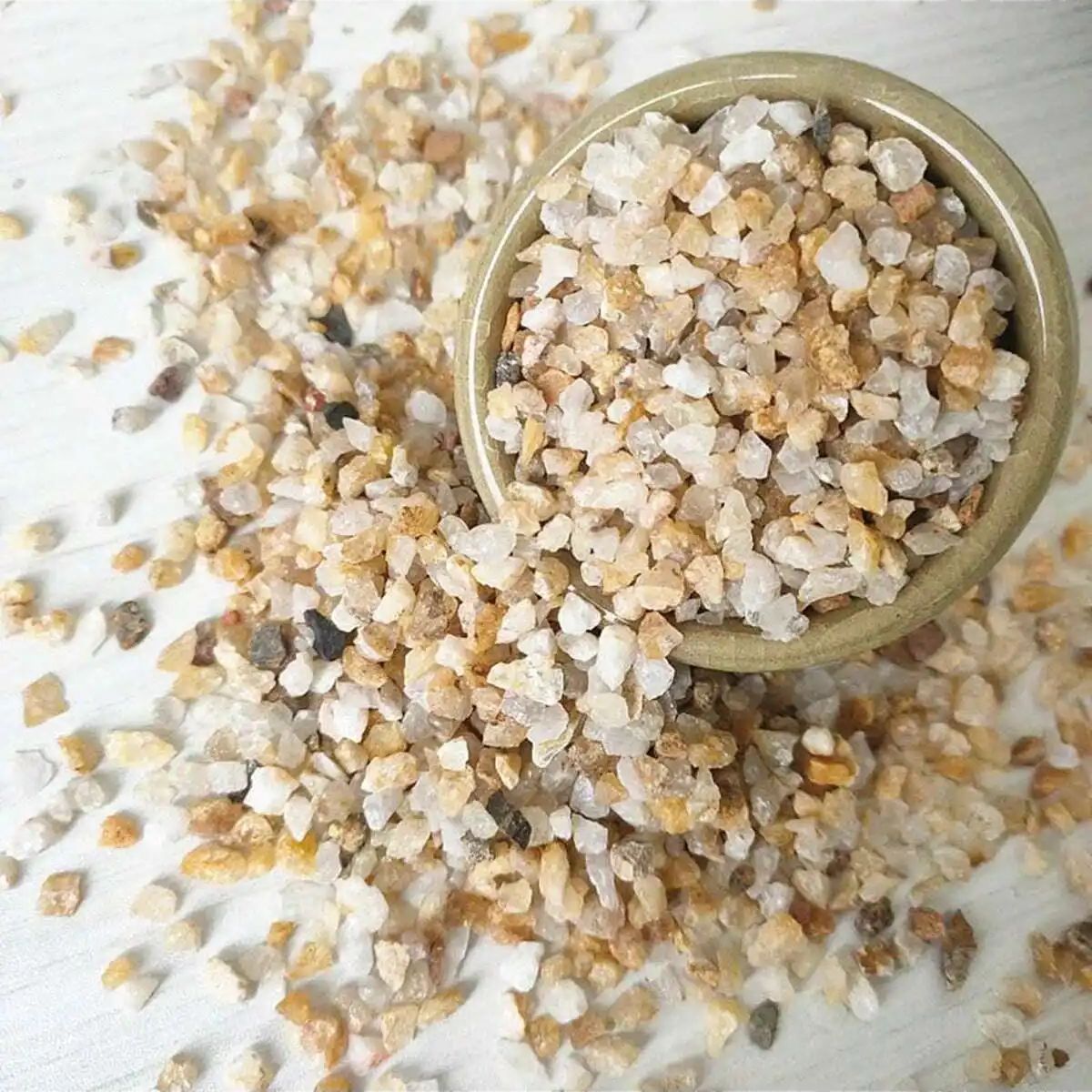 Planted Aquarium With Gravel - 1 pc-250g คริสตัลธรรมชาติกรวดหิน Micro Landscape Garden