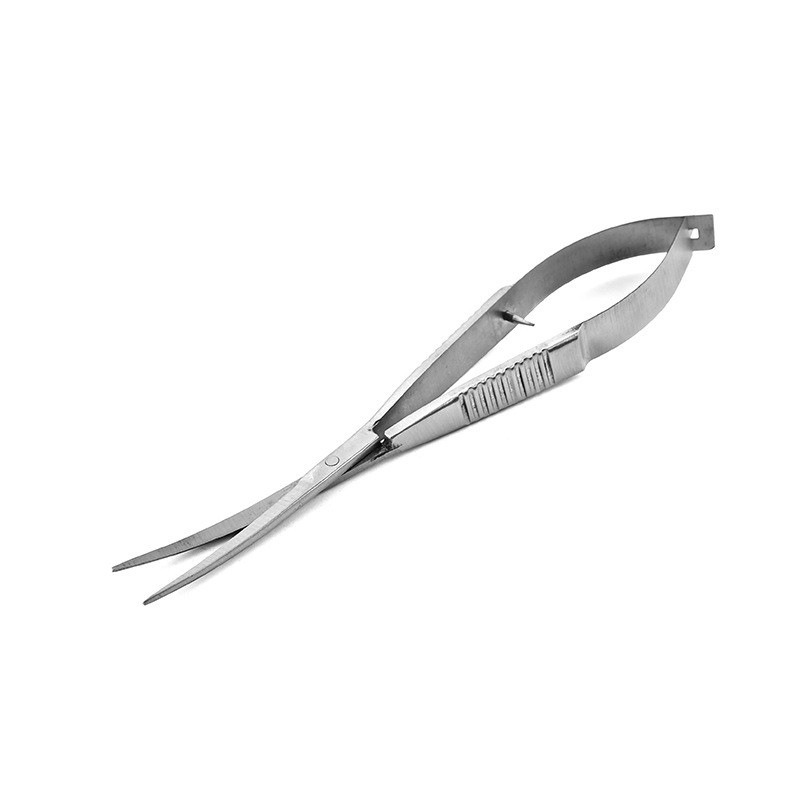 Aquarium Plant Utensils - กรรไกรตัดแต่งกิ่งโค้งตรง 1 ชิ้น สำหรับตกแต่งตู้ปลา อุปกรณ์ทำความสะอาดคุณภาพสูงสำหรับตกแต่งตู้ปลา