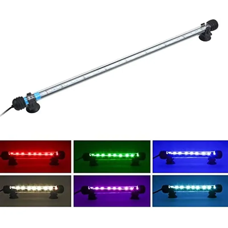 Planted Aquarium For Sale - ไฟ LED สำหรับตู้ปลาแบบปลูกต้นไม้ ราคาประหยัด พร้อมแสงสีฟ้า/ขาว/แดง ควบคุมด้วยรีโมท