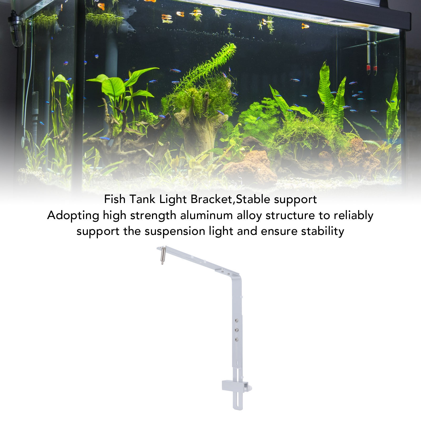 ขาตั้งโคมไฟตู้ปลา ขายึดไฟตู้ปล - Aquarium Plant Holder บทวิจารณ์และราคา