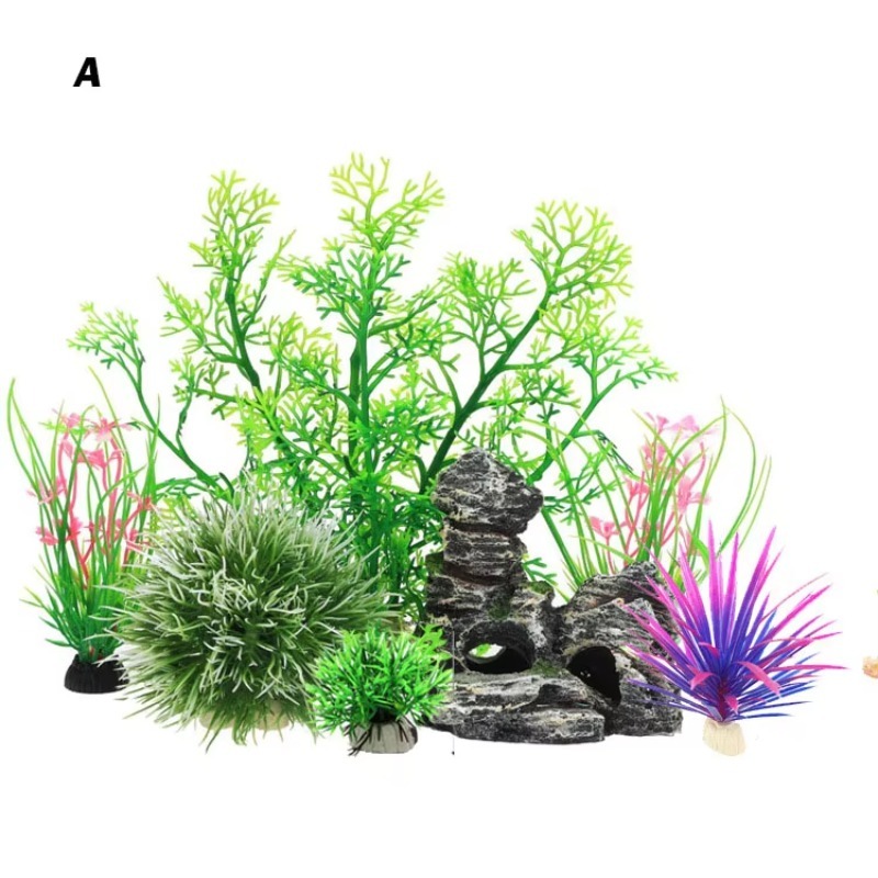 ของตกแต่งตู้ปลาพลาสติกจำลองรูป - Planted Aquarium For Sale บทวิจารณ์และราคา