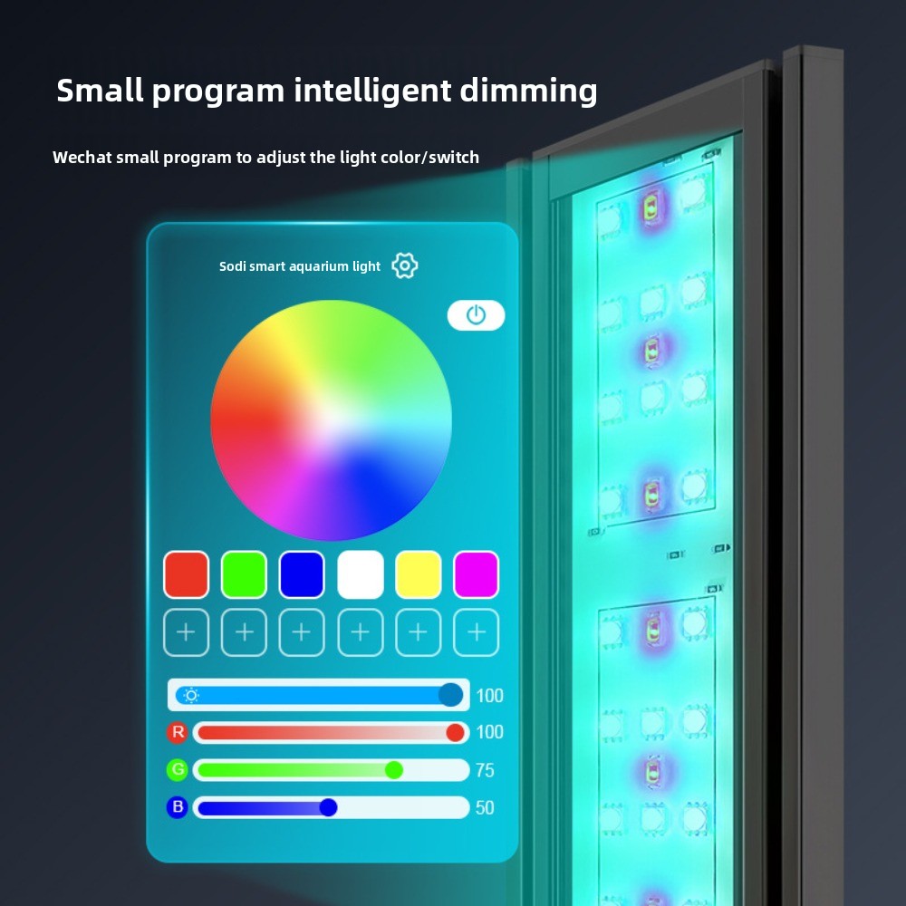 ไฟปลูกพืชน้ำ RGB สำหรับตู้ปลาอ - Planted Aquarium Algae Control บทวิจารณ์และราคา