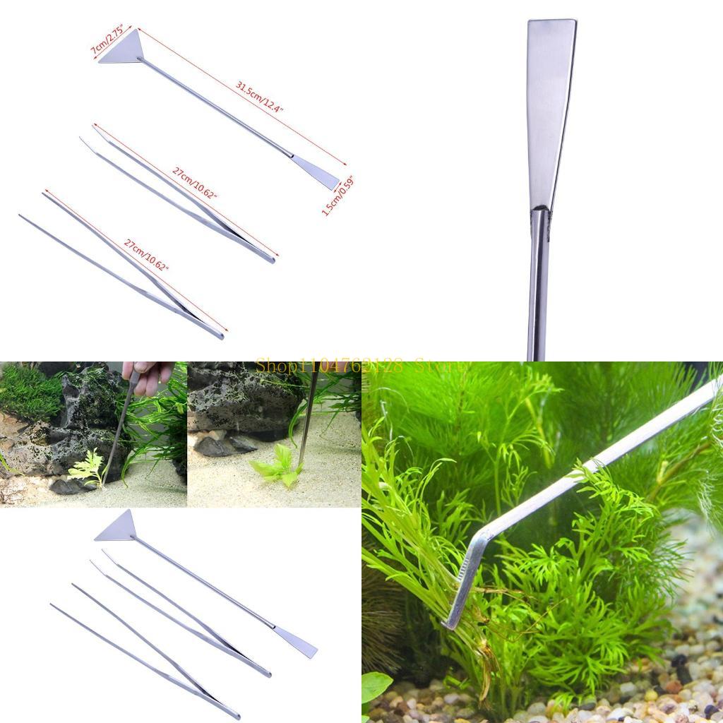 3-Pack Aquarium แหนบไม้พายเครื - Planted Aquarium For Sale บทวิจารณ์และราคา