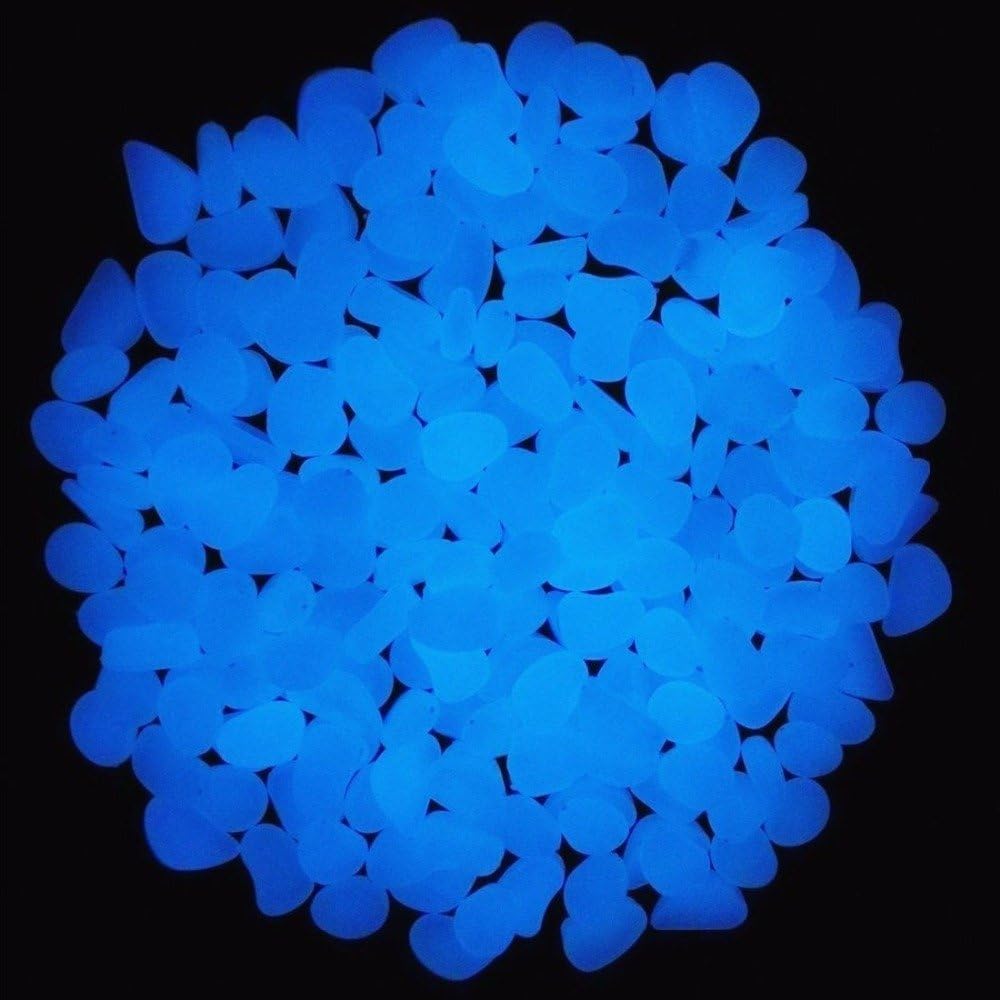 ถังปลา Rocks Glow Blue Pebbles - Planted Aquarium With Fish บทวิจารณ์และราคา