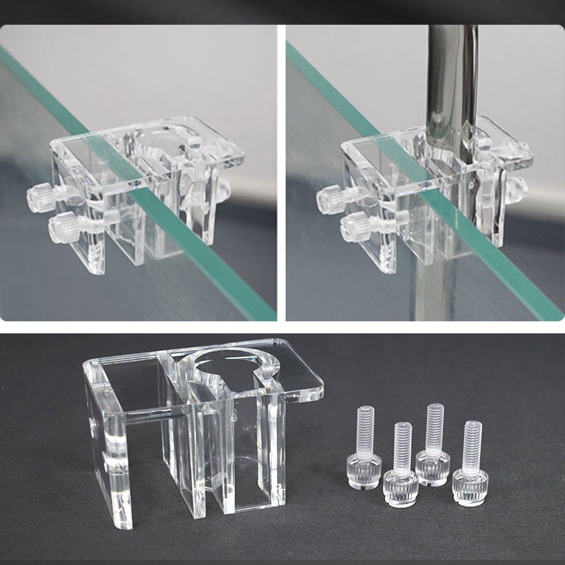 ถังปลาอะคริลิคท่อน้ําClamps Aq - Aquarium Plant Holder บทวิจารณ์และราคา