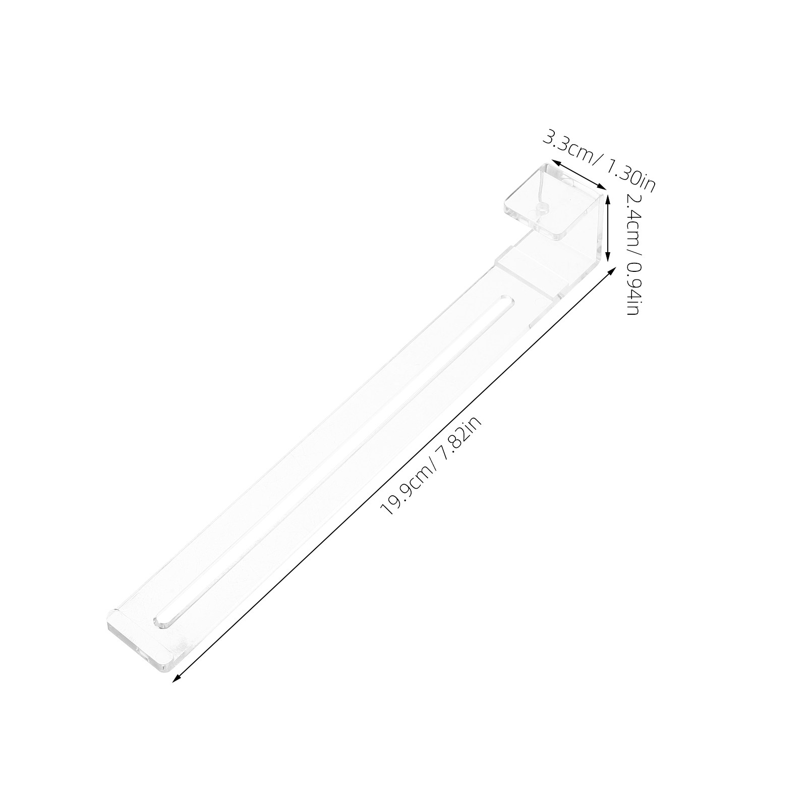 ตะขอแขวนตู้ปลาแบบปรับได้โปร่งใ - Aquarium Plant Holder บทวิจารณ์และราคา