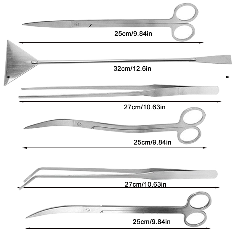 กรรไกรตัดแต่งต้นไม้ในตู้ปลา แห - Aquarium Plant Utensils บทวิจารณ์และราคา