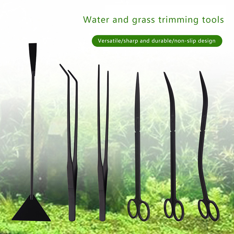 ชุดเครื่องมือตู้ปลาตู้ปลาทำจาก - Aquarium Plant Utensils บทวิจารณ์และราคา